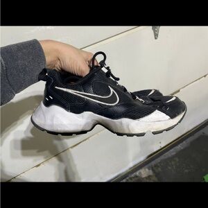 Nike Black and White Athletic Shoes